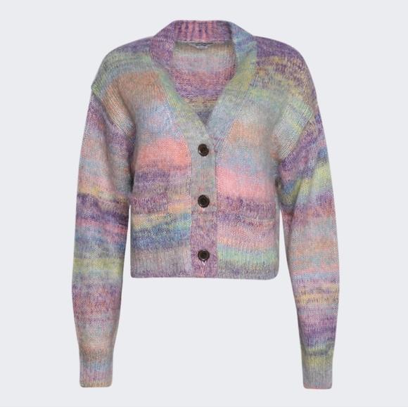 Re/Done Sweaters - RE/DONE 90s Crop Oversized Cardigan Size XS NWT